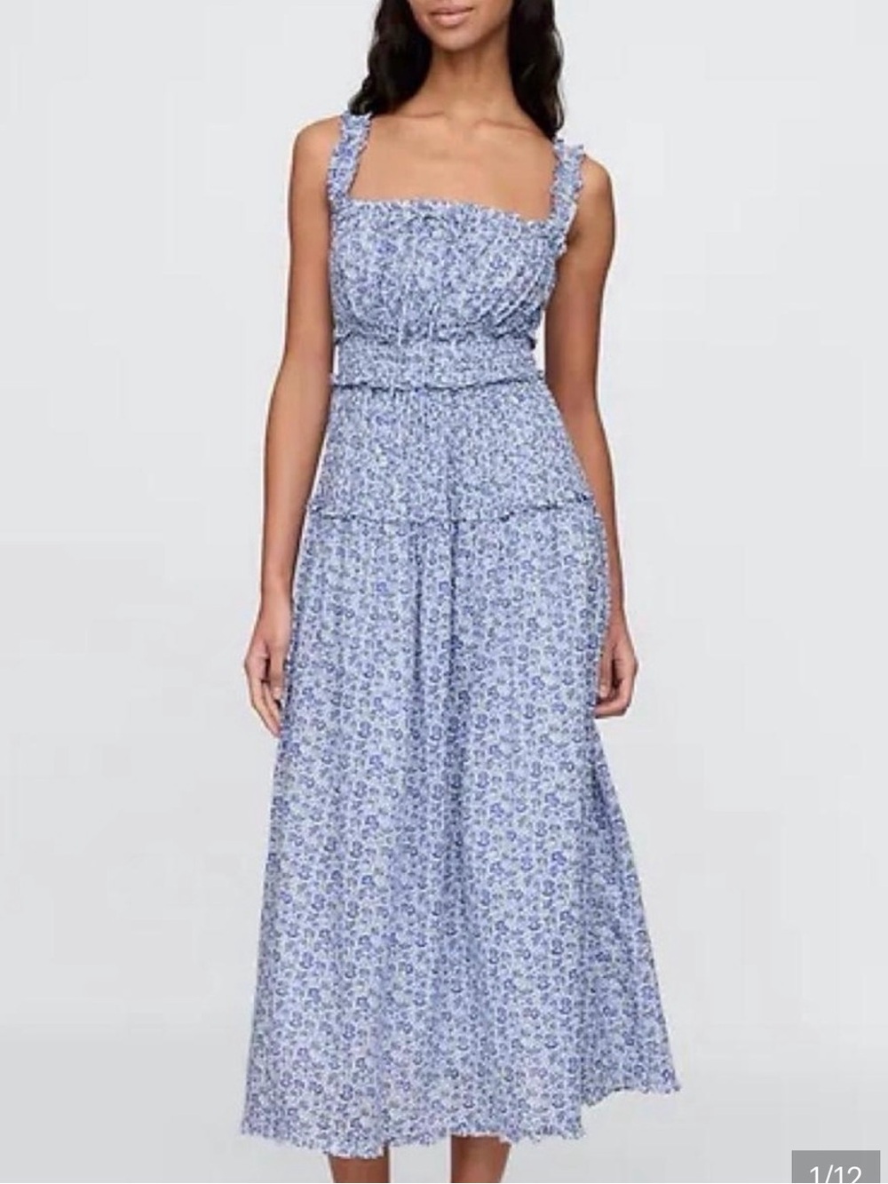 Gap × DÔEN Floral Midi Dress